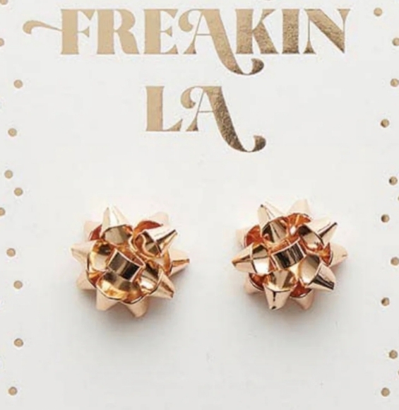 🎄 xmas bow earrings - Picture 4 of 6